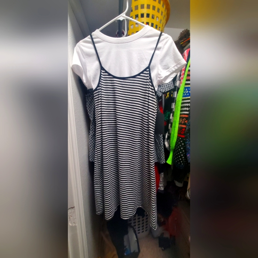 2 piece Tshirt dress